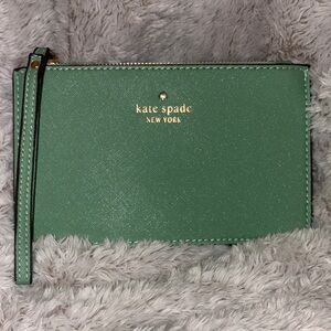 Kate Spade Mint Green Wristlet